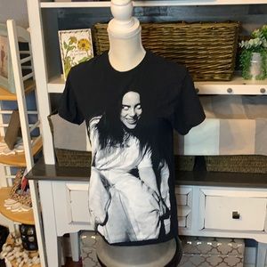 Billie Eilish Black T-Shirt Size Small
